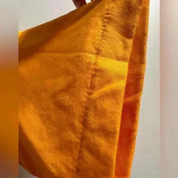 NEW | Vintage 80s Jerzee by Russell Single Stitch T-Shirt | Mustard | Unisex M - Picture 6 of 7